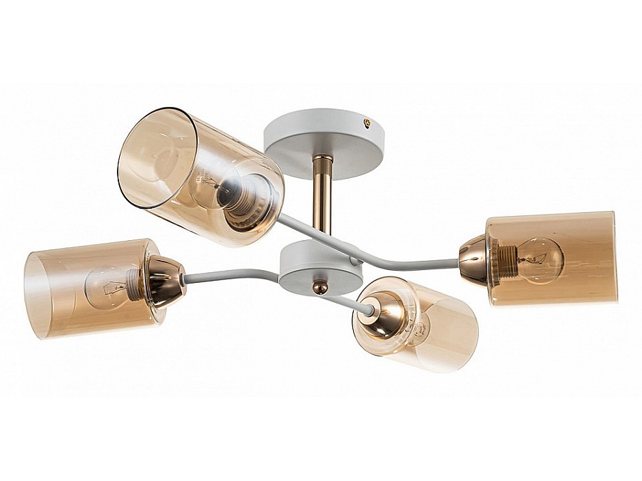 Люстра на штанге Escada Vertigo 1131/4P White/Gold