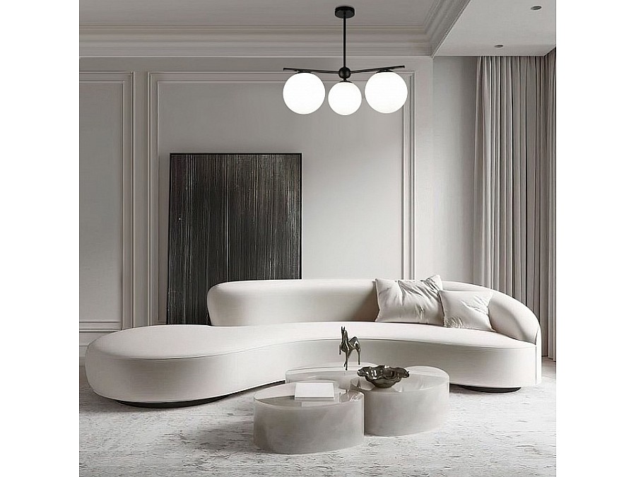 Люстра на штанге Eurosvet Marbella 60147/3 черный