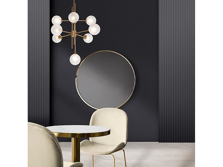 Люстра на штанге Eurosvet Volver 50383 латунь