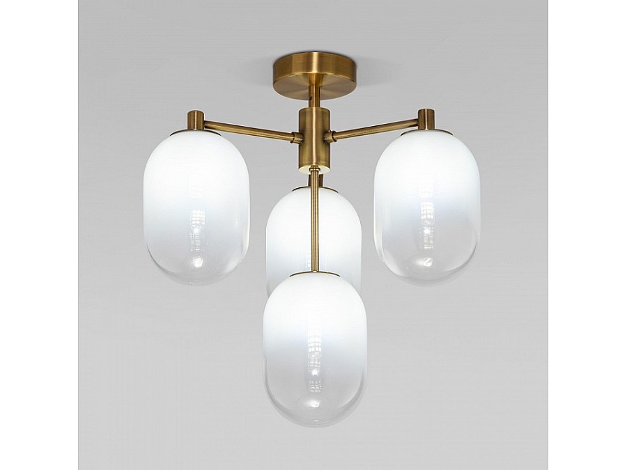 Люстра на штанге Eurosvet Loona 60161/4 латунь