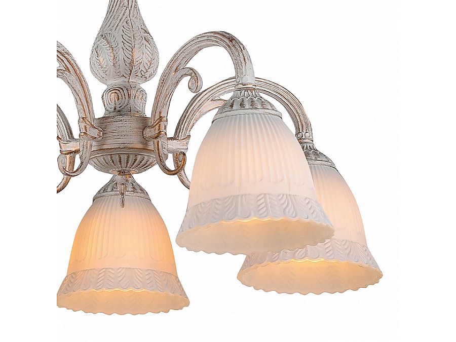Люстра на штанге Escada Versailles 1114/5PL White