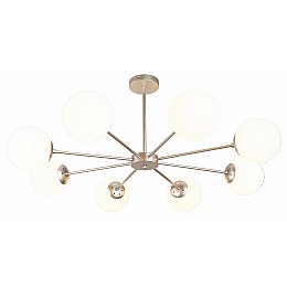 Люстра на штанге Escada ETHEREAL 2110/8P Nickel