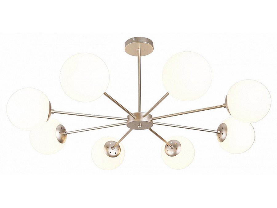 Люстра на штанге Escada ETHEREAL 2110/8P Nickel
