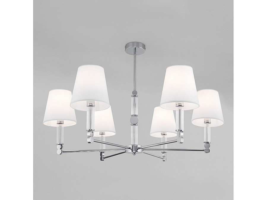 Люстра на штанге Eurosvet Conso 60145/6 хром