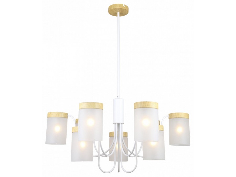 Люстра на штанге Escada Harmony 1172/9P White