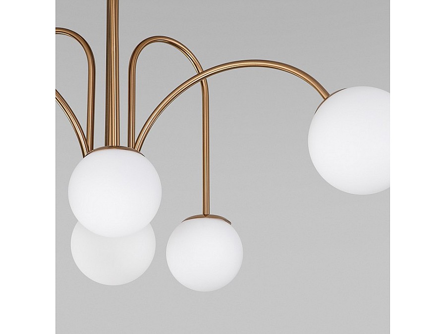 Люстра на штанге Eurosvet Alix 30177/6 латунь