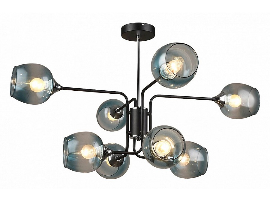 Потолочная люстра Imex 3564 MD.3564-8-S BK+CH