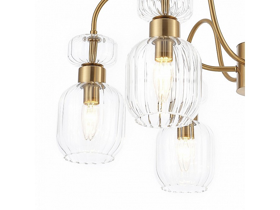 Люстра на штанге Escada Gloss 1141/6PL Clear