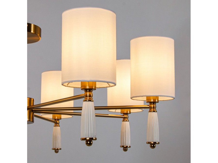 Люстра на штанге Arte Lamp WAVERLEY A4102PL-8PB