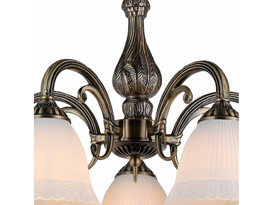 Люстра на штанге Escada Versailles 1114/5PL Bronze
