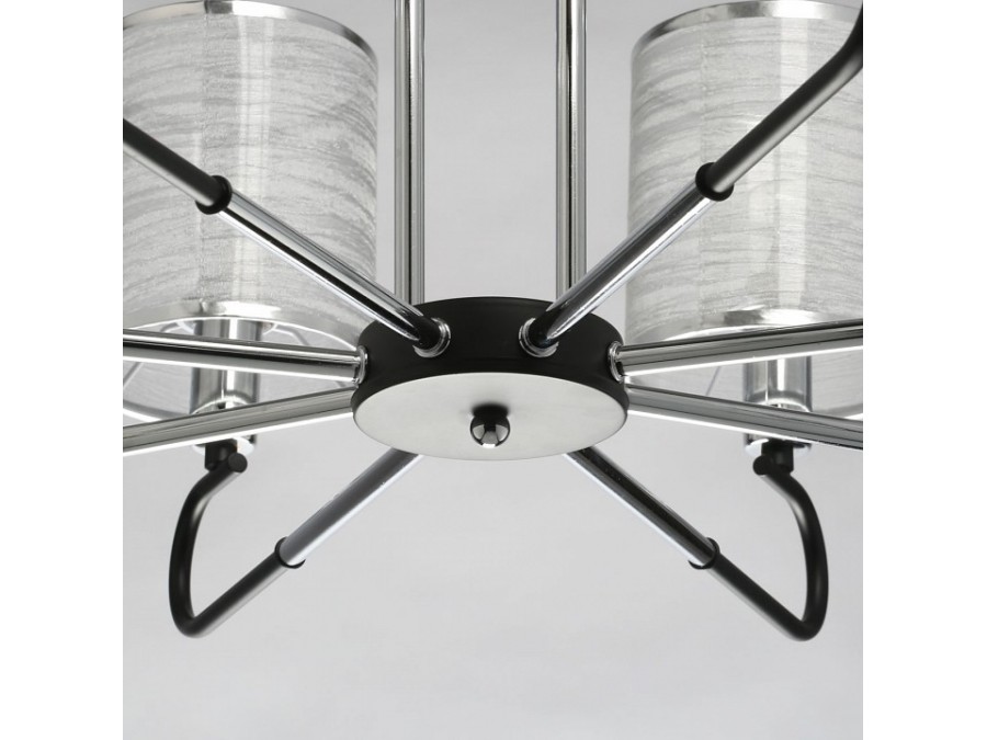 Люстра на штанге DeMarkt Конрад 10 667012508