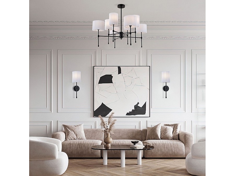 Люстра на штанге Eurosvet Notturno 60162/8 черный