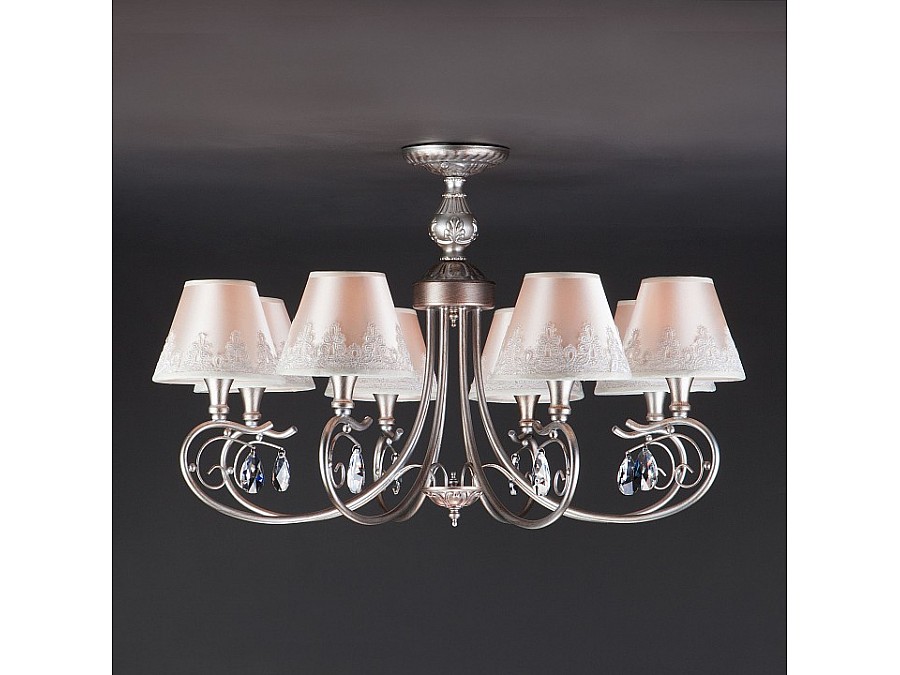 Люстра на штанге Eurosvet Incanto 60069/8 серебро