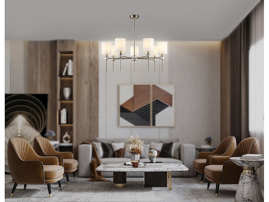 Люстра на штанге Ambrella Light HIGH LIGHT LH72373
