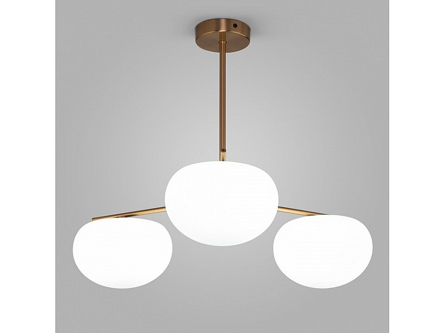 Люстра на штанге Eurosvet Like 30190/3 латунь