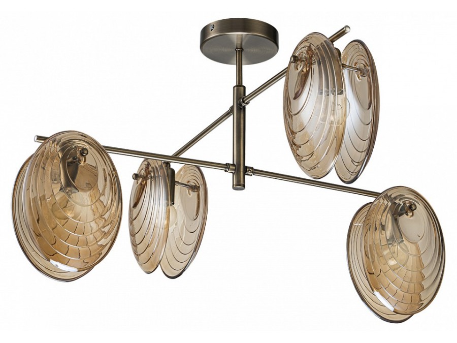 Люстра на штанге Escada  2123/4P Brass