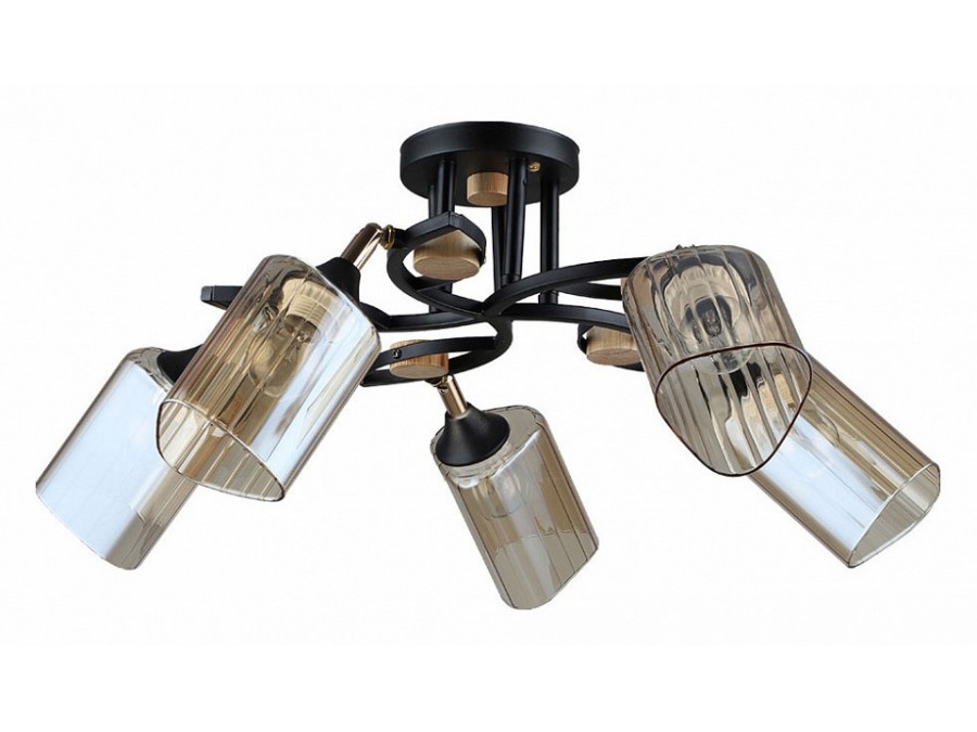 Люстра на штанге Arte Lamp Glamore A5076PL-5BK