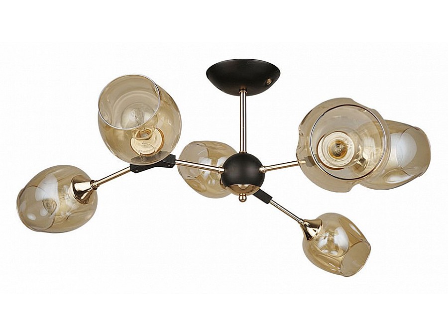 Люстра на штанге Arte Lamp Seppia A4211PL-6BK