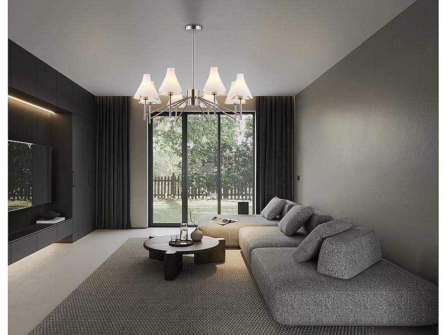 Люстра на штанге Ambrella Light HIGH LIGHT LH57125