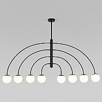 Люстра на штанге Eurosvet Cenacolo 30179/8 черный