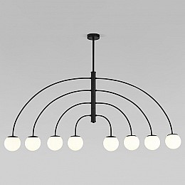 Люстра на штанге Eurosvet Cenacolo 30179/8 черный