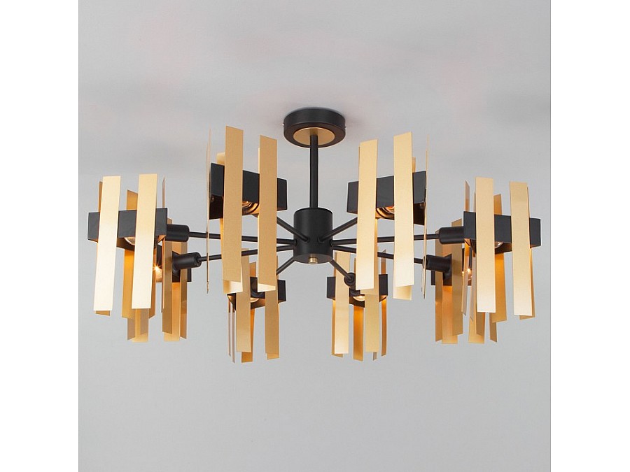 Люстра на штанге Eurosvet Spada 70116/8 черный