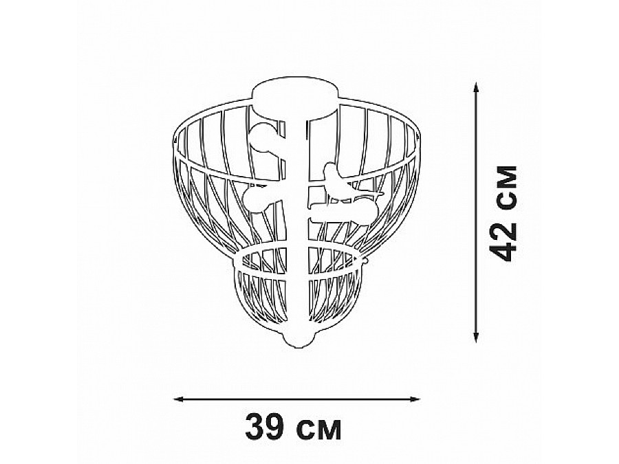 Люстра на штанге Vitaluce V3061 V3061-8/3PL