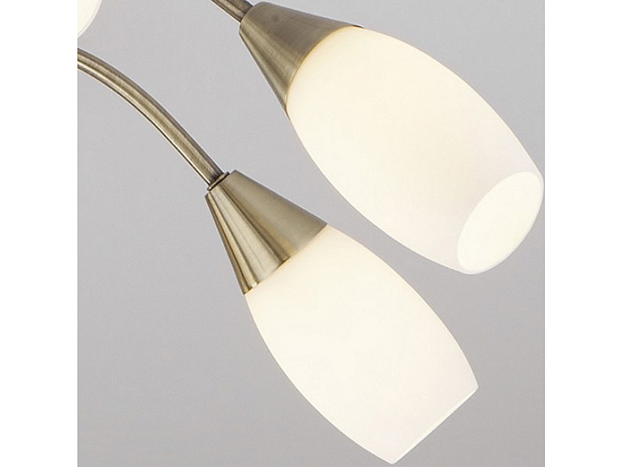 Люстра на штанге Eurosvet Ginevra 30280/8 античная бронза