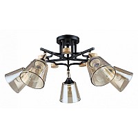 Люстра на штанге Arte Lamp Glassy A5078PL-5BK