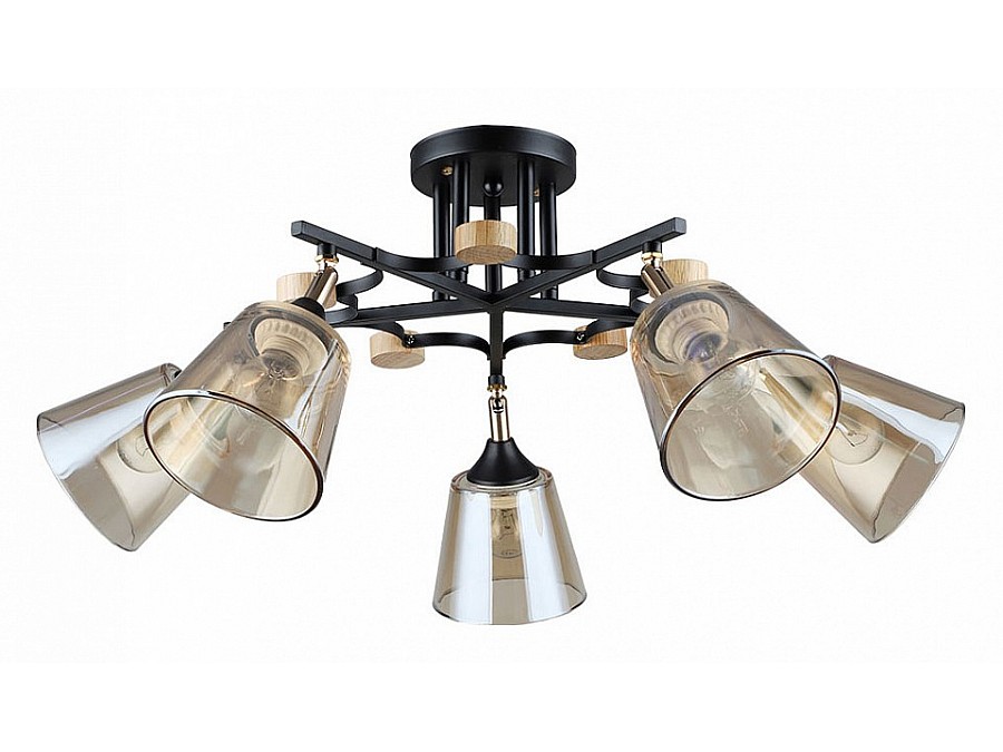 Люстра на штанге Arte Lamp Glassy A5078PL-5BK