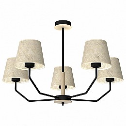 Люстра на штанге Imex MD.8375 MD.8375-5-P-BK