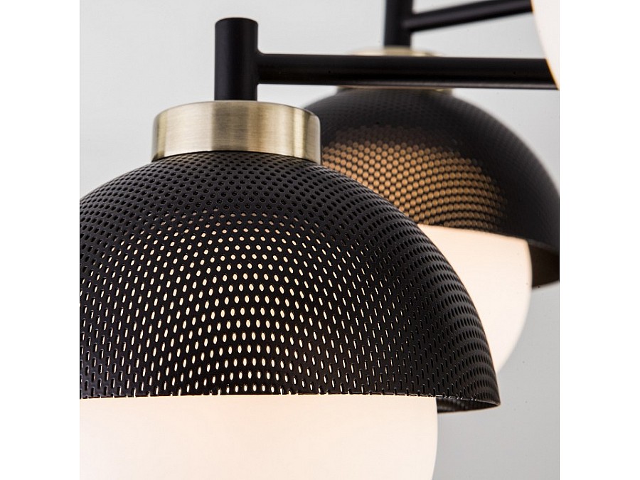 Люстра на штанге Eurosvet Nocciola 70106/8 черный