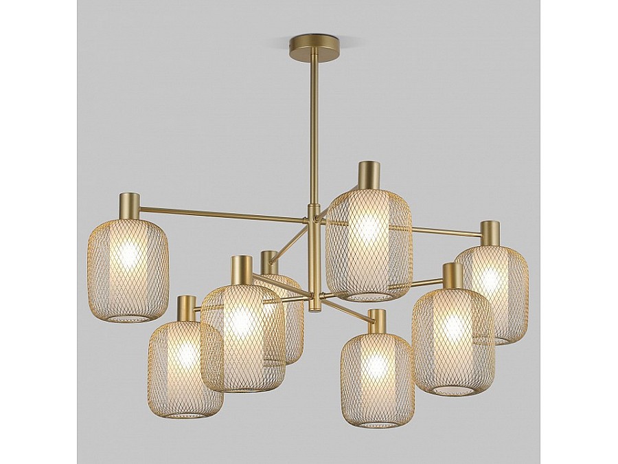 Люстра на штанге Eurosvet Voile 30192/8 золото