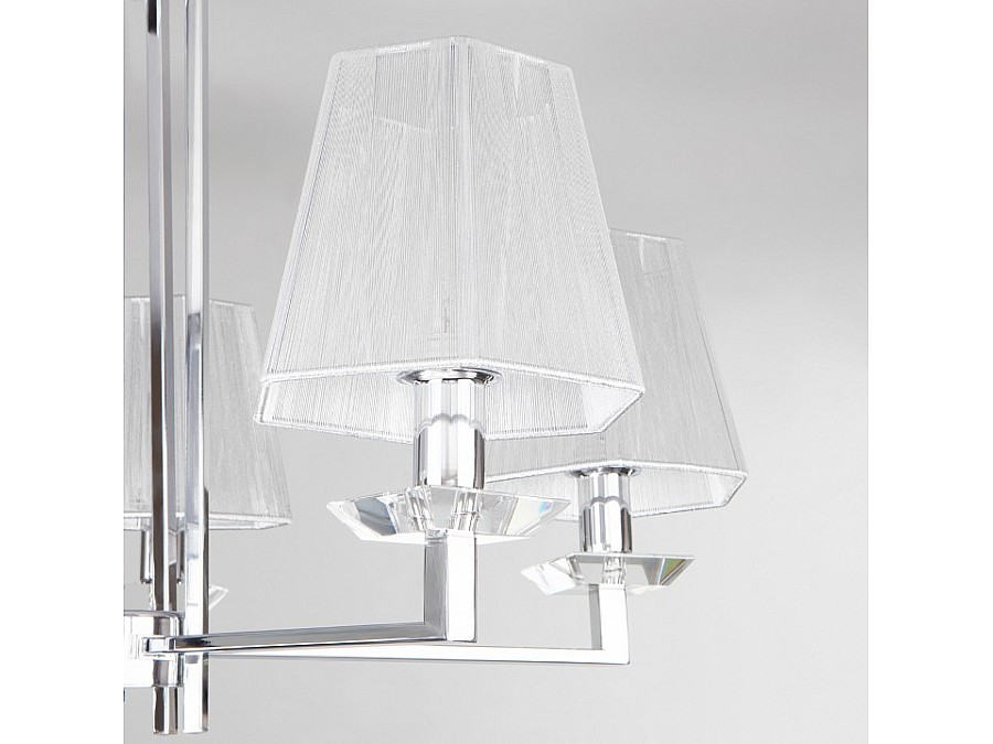 Люстра на штанге Eurosvet Alegria 60125/5 хром Smart (60114/5)