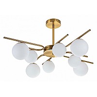 Люстра на штанге Escada Sphere 642/8P Brass