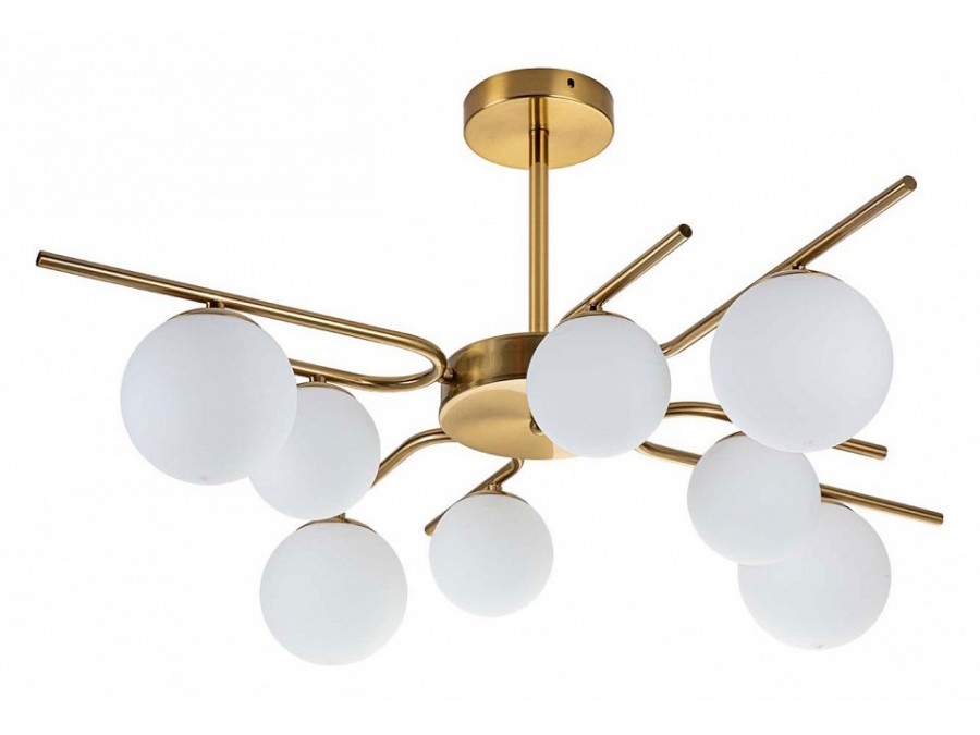 Люстра на штанге Escada Sphere 642/8P Brass