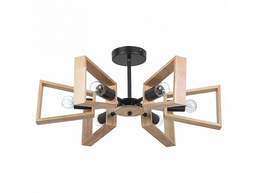 Люстра на штанге Arte Lamp Brussels A8030PL-6BK