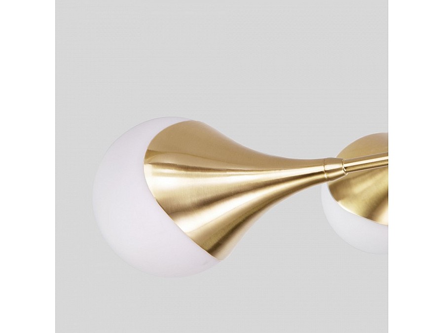 Люстра на штанге Eurosvet Calyx 60168/6 латунь