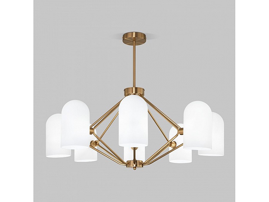 Люстра на штанге Eurosvet Bambola 60157/8 латунь