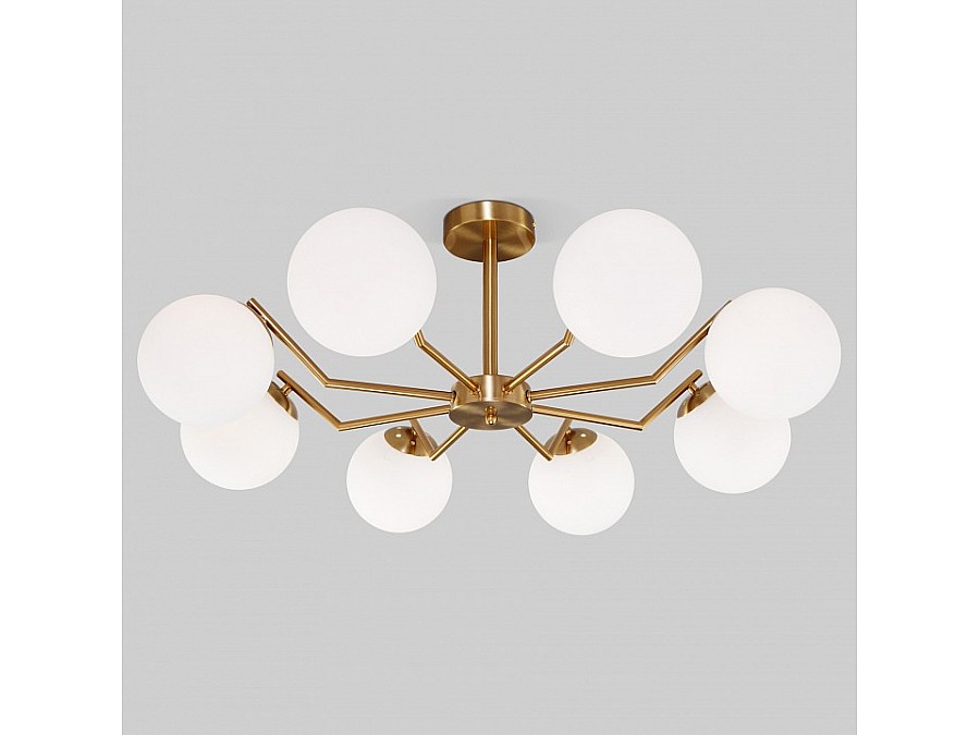 Люстра на штанге Eurosvet Frost 70154/8 латунь