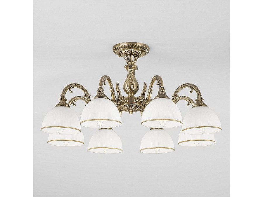 Люстра на штанге Eurosvet Caldera 60106/8 античная бронза