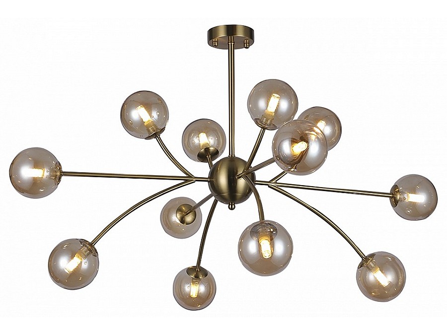 Люстра на штанге Escada Infinity 10164/12PL Copper