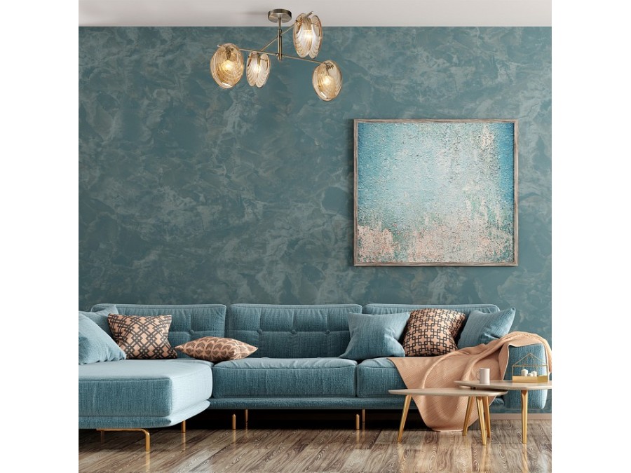 Люстра на штанге Escada  2123/4P Brass