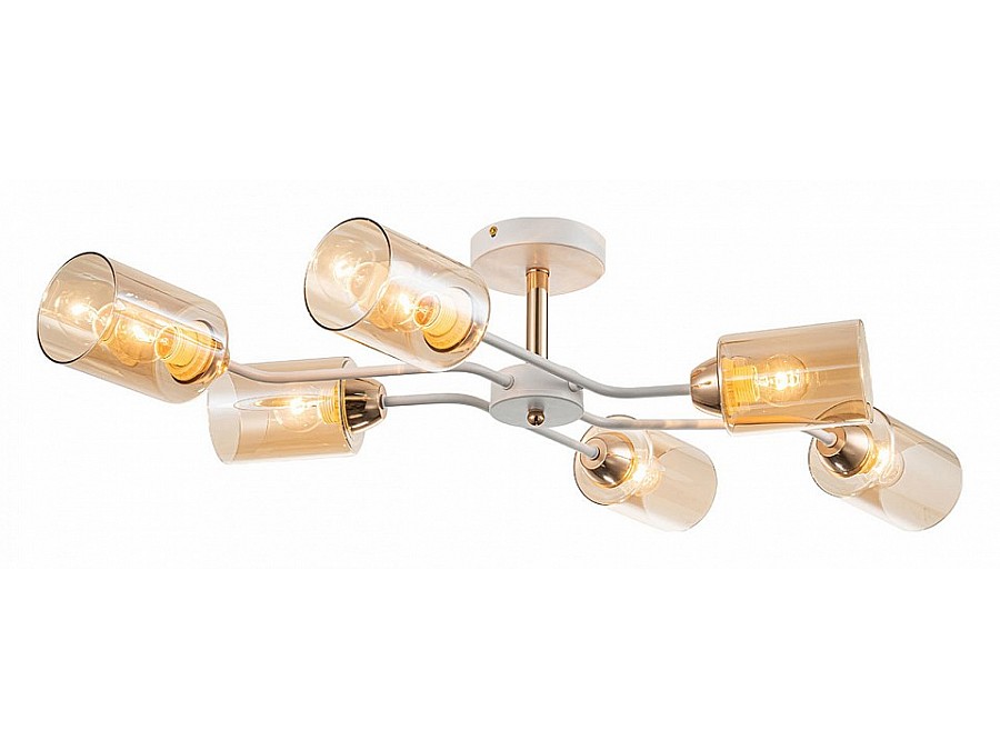 Люстра на штанге Escada Vertigo 1131/6P White/Gold