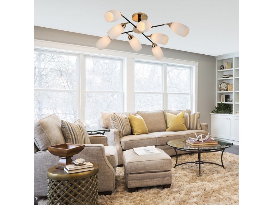 Люстра на штанге Escada Aucuba 643/8P