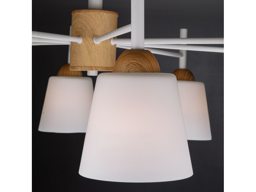 Люстра на штанге Eurosvet Fresco 70085/8 белый