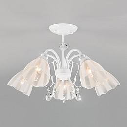 Люстра на штанге Eurosvet Floranse 30155/5 белый