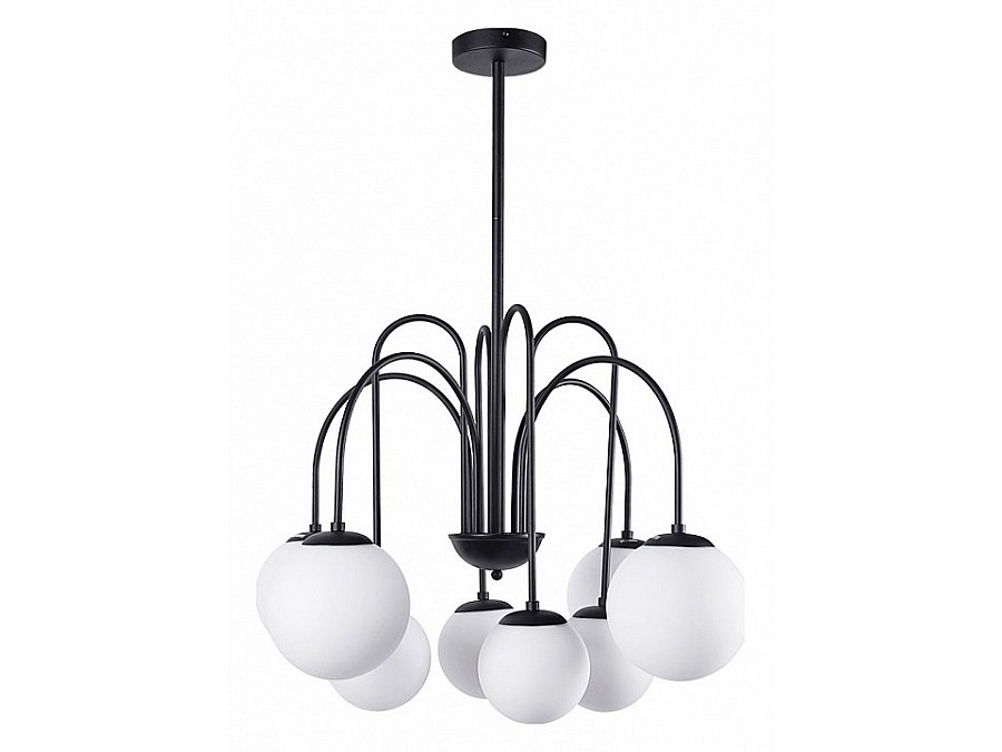Люстра на штанге Arte Lamp Mebsuta A1675LM-8BK