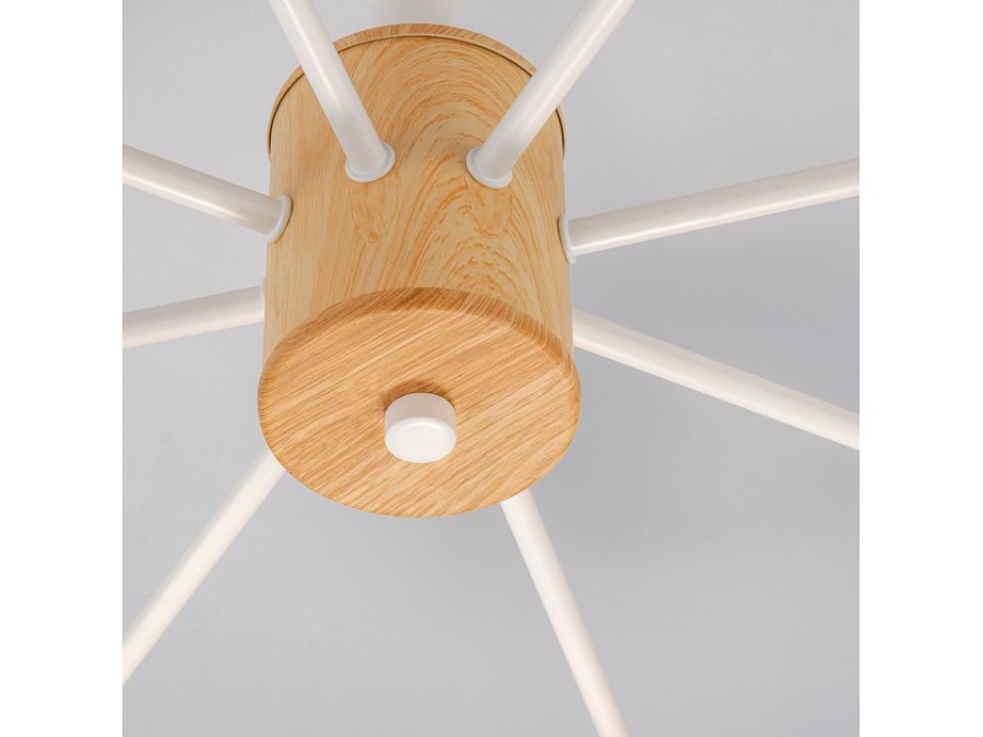 Люстра на штанге Eurosvet Fresco 70085/8 белый