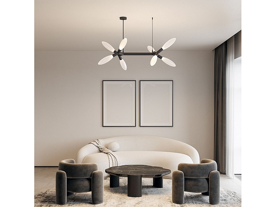 Люстра на штанге Eurosvet Covalent 30180 черный